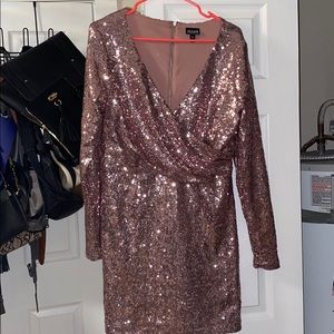 Pink sequin party dress. Perfect condition.